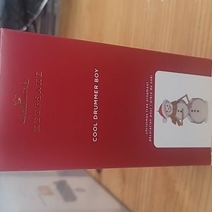 Hallmark 2020 "Cool Drummer Boy" magic ornament